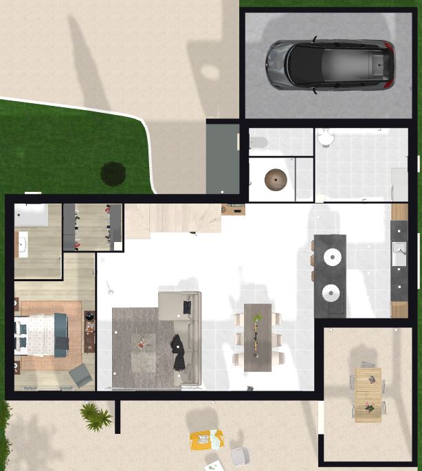  À VENDRE – Élégante Villa Contemporaine à ALLAN (26780)