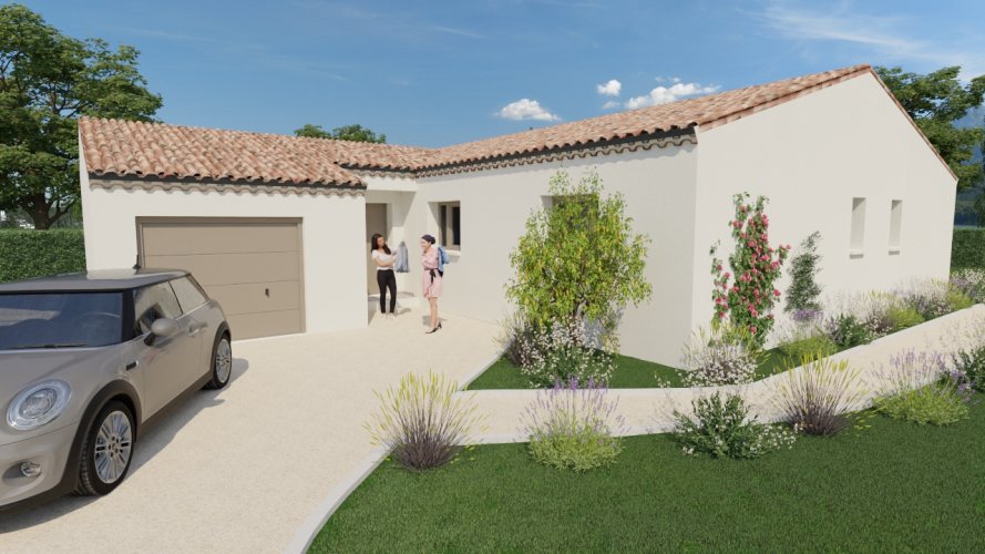 À VENDRE - Superbe Villa Provençale de Plain-Pied à ALLAN (Drôme)