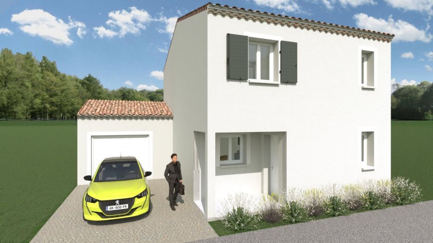 À Vendre : Maison 3 Chambres avec Garage – Quartier Maubec – Montélimar