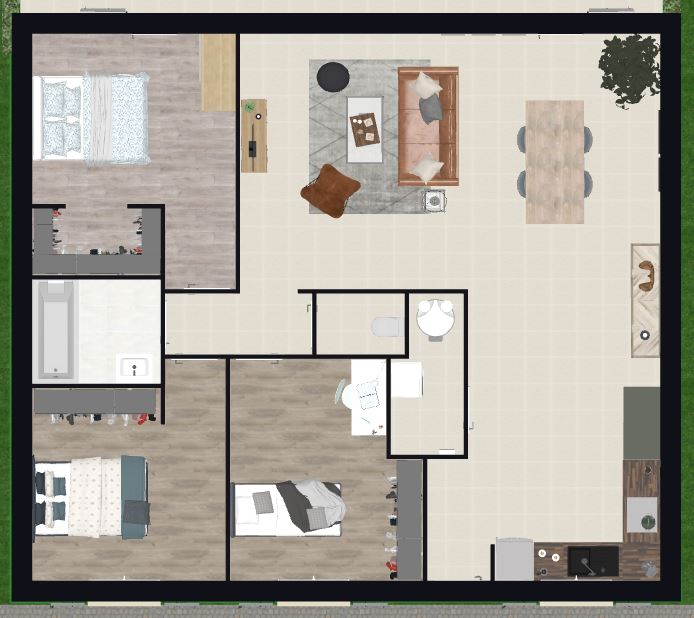 À vendre – Maison de plain-pied 3 Chambres à Montélimar, quartier Maubec