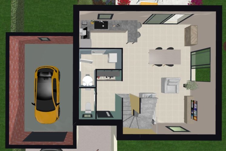 À vendre – Maison moderne comprenant 3 chambres à Bagnols-sur-Cèze (Gard)