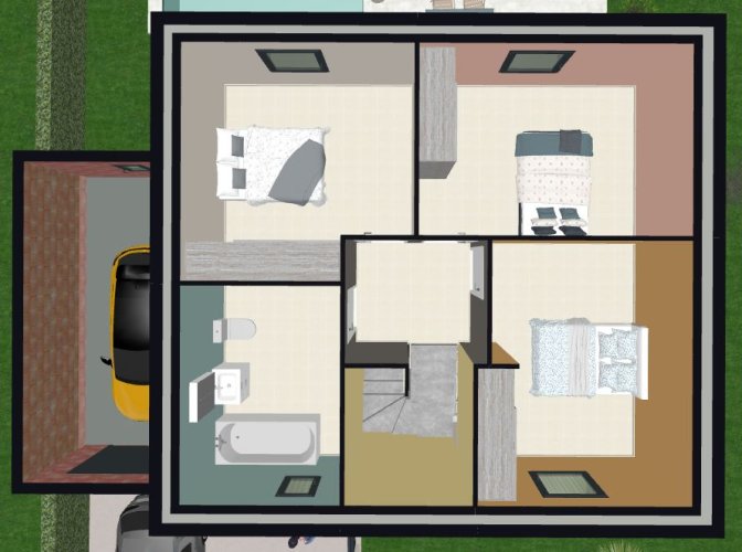 À vendre – Maison moderne comprenant 3 chambres à Bagnols-sur-Cèze (Gard)