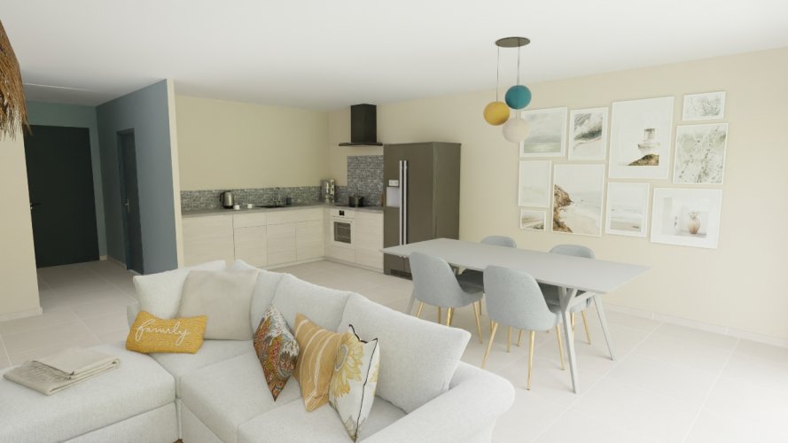  Maison neuve contemporaine – Plain-Pied - 2 chambres – Quartier Maubec, Montélimar