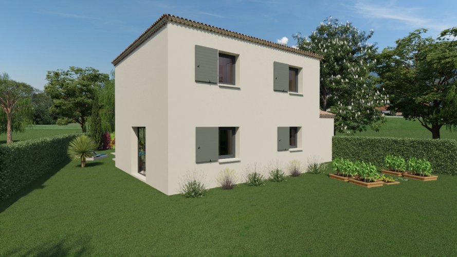 À vendre – Maison neuve 3 chambres, moderne à Puygiron (Drôme)