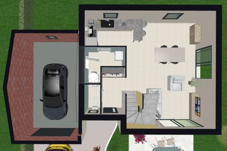 À vendre – Maison neuve 3 chambres, moderne à Puygiron (Drôme)