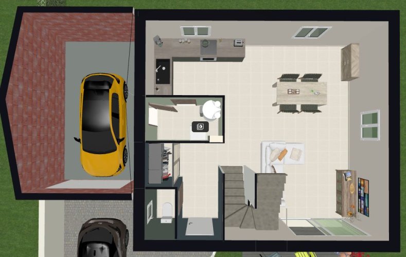 À vendre – Maison moderne - 3 chambres + garage à Loriol sur Drôme (26270)