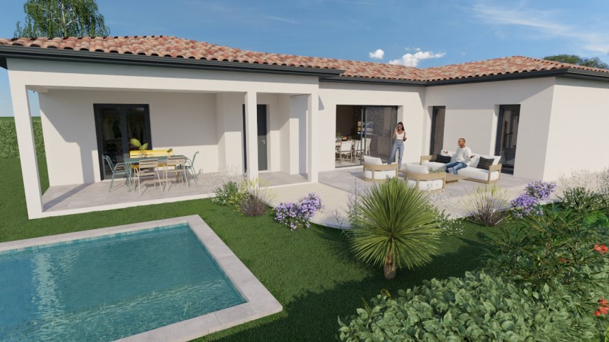 À VENDRE – Maison de plain-pied 3 chambres à Montboucher-sur-Jabron (26740)