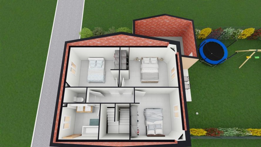 Montélimar Maubec : Maison 3 chambres, garage, terrasse et jardin