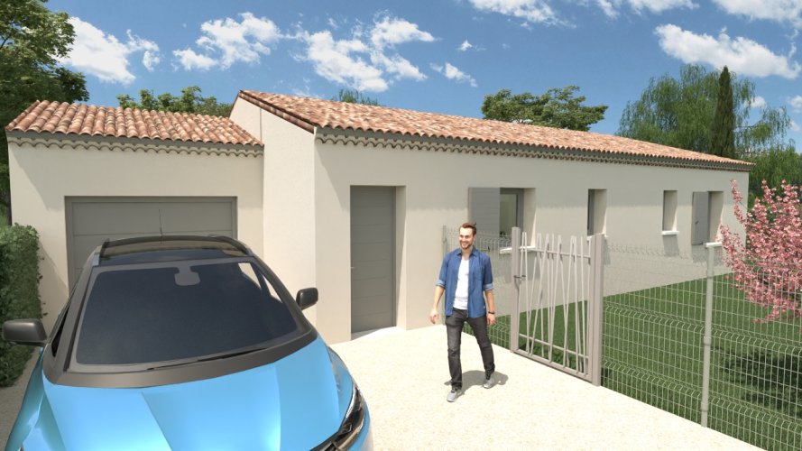 À Vendre – Charmante Maison de plain-pied à Montségur-sur-Lauzon