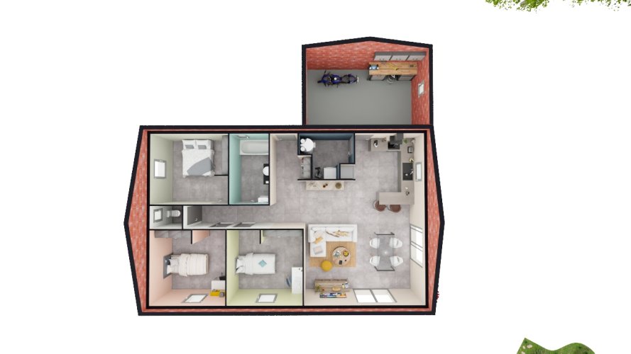 À vendre: Maison neuve de plain-pied à Saint-Marcel-lès-Sauzet (26740) – Proche de Montélimar