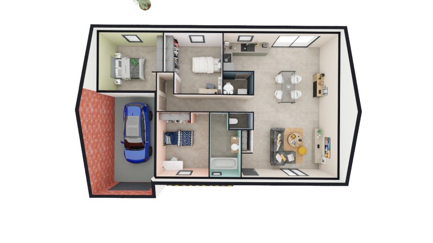 À vendre : Maison neuve de plain-pied – 3 chambres – Bagnols-sur-Cèze (30200)