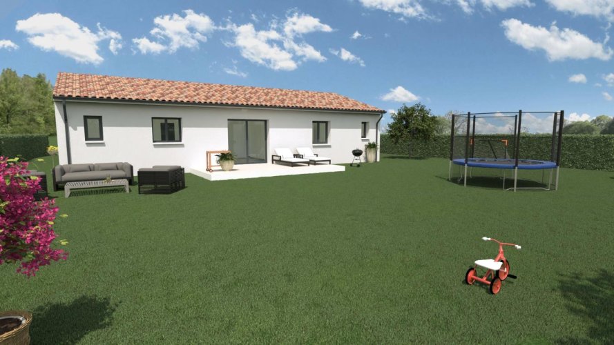 ROCHESSAUVE: Maison + terrain