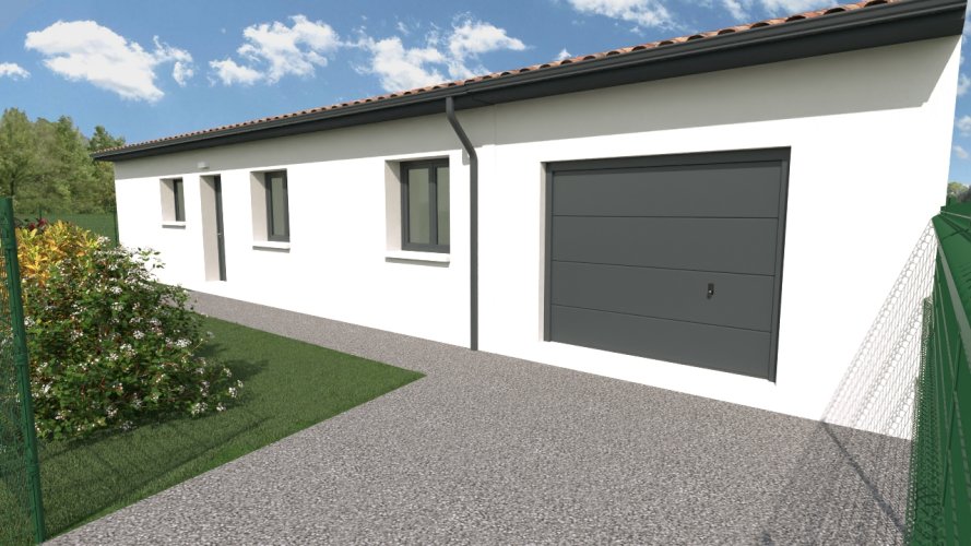Pierrelatte : FRAIS DE NOTAIRE OFFERTS !! maison de 84 m² sur une parcelle de 515 m²