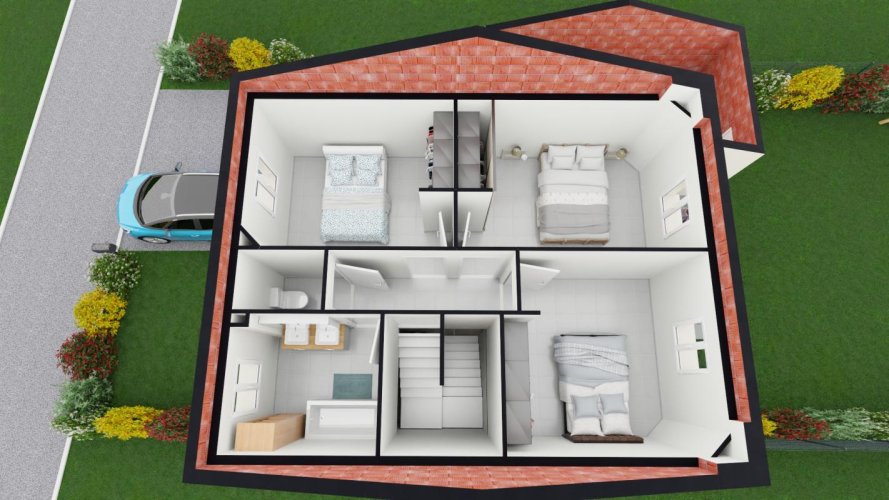 MONDRAGON : Maison 3 chambres sur parcelle de 310 m²