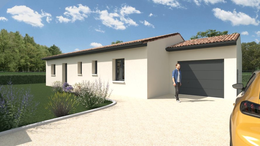 À vendre – Maison Neuve 3 chambres à Piégros-la-Clastre (26400)