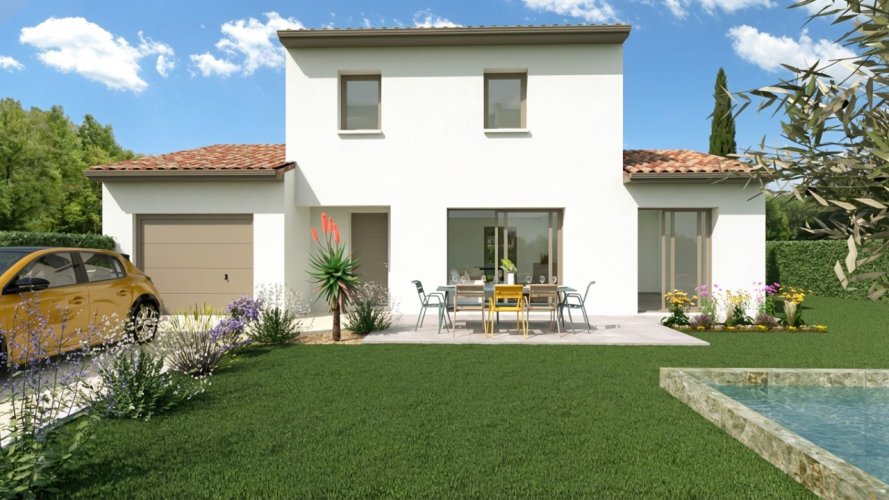 À VENDRE – Villa Moderne 4 chambres à ALLAN (Drôme)