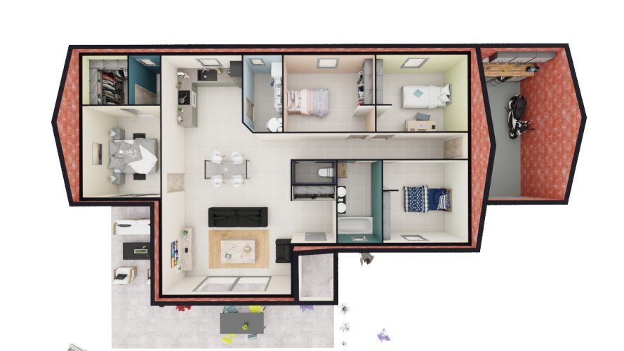 À vendre – Maison Neuve 4 chambres à Malataverne (26780)