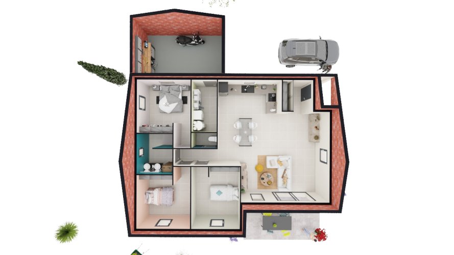 À vendre – Maison de Plain-Pied - 3 chambres à Viviers (07220)