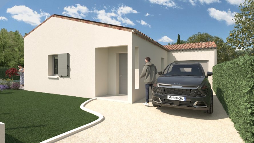 À vendre – Maison de Plain-Pied - 3 chambres à Viviers (07220)